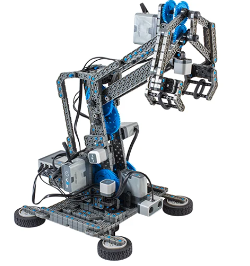 Advanced lifting robot with a multi-part mechanism